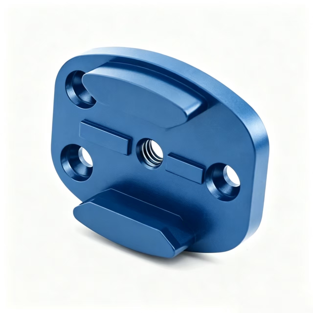 Blue round base