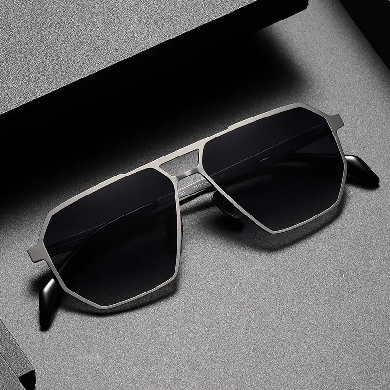 Китайские производители солнцезащитных очков оптом высококачественные солнцезащитные очки готовые в наличии титановые солнцезащитные очки CS50001