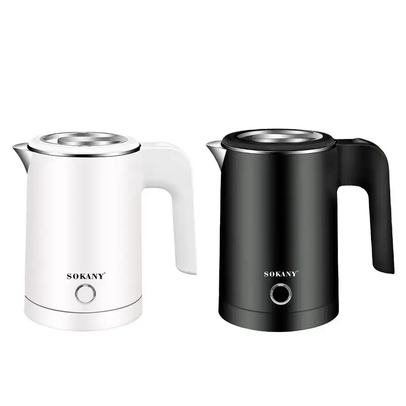 Zogifts Sokany 2024 appareils ménagers petite bouilloire électrique Thermos théière chaleur rapide chaudière à eau pour voyage dortoir utilisé