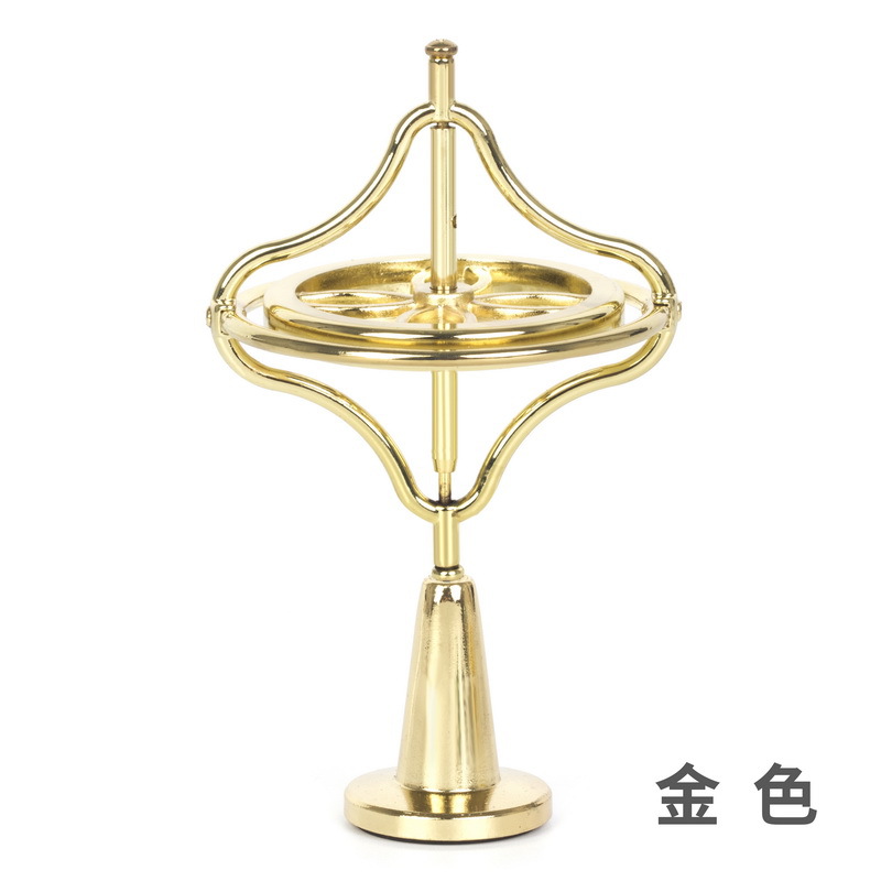 Giroscopio de segunda generación dorado.