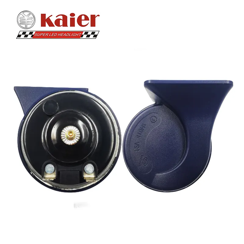 Acessório do carro Kaier Loudest Chifre Do Carro klaxon 12v Universal 118dB Impermeável Chifre Elétrico Dual Tone 24v caracol Chifre