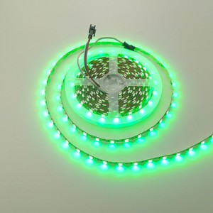 WS2812 WS2811 DC5V DC12V แถบไฟอัจฉริยะ SMD5050รูปตัวเอสไฟซิกแซก RGB DMX LED สำหรับป้าย - Product Image 2