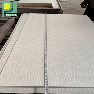 呼吸功能600X600Mm毫米石膏天花板瓷砖重量石膏天花板面板 - Product Image 6