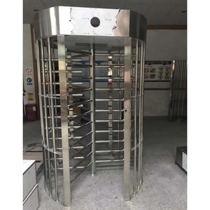 Curved Full Height Turnstile Single Lane Gate for Stadium Factory <strong>Access</strong> <strong>Control</strong> Security <strong>System</strong> - Product Image 2
