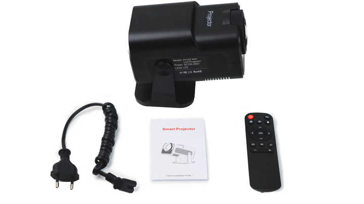 New Original HY320 Mini Projector 4k 1080p 720p Smart Portable Proyector Android 11 H713 WiFi 160ANSI Mini Outdoor Projectors