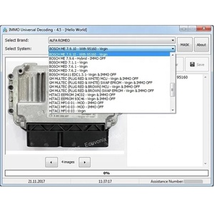 Descodificación Universal IMMO 4,5 IMMO Off Software con Dongle Eliminar código IMMO de EEPROM Calculadora de suma de comprobación Herramienta de reparación de automóviles - Product Image 6