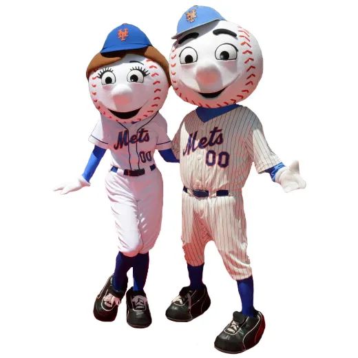 Produttore di costumi mascotte mr met pelosi personalizzati di alta qualità da Guangzhou