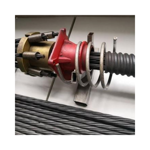 Free Sample Link - Prestressed Concrete Bonded <strong>PT</strong> <strong>Strands</strong> Cables High Carbon 15.24MM 12.7MM Post Tension Low Relaxation - Product Image 2