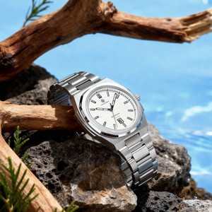 Đồng hồ nam ODM/OEM Undecember mặt số khắc, máy quartz, thép không gỉ 304, chống nước 5 ATM, có chức năng lịch - Product Image 4