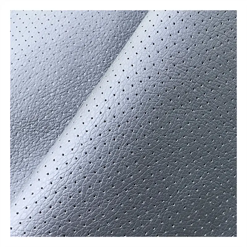 جلد صناعي من الألياف الدقيقة غير المنسوج المثقوب لمقعد السيارة