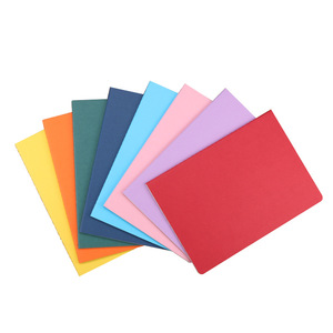 A4 A5 A6彩色牛皮纸笔记本，带软封面定制标志涂鸦笔记本 - Product Image 2