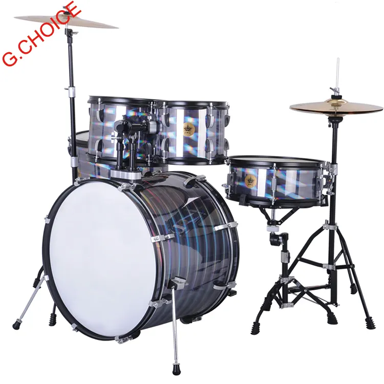 Batteria drum set di 5 pezzi di vendita calda