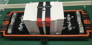 Carcasa de fibra horizontal de 288 núcleos: acero laminado en frío resistente al agua IP54 para cableado de alta densidad del centro de datos y red ODN - Product Image 2