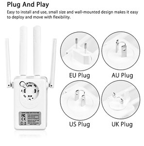 高质量无线链路Pix-Link 300mbps Wifi中继器信号增强器网络放大器Wifi中继器，提供一站式服务 - Product Image 4