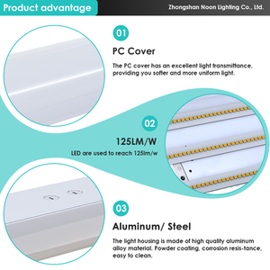 中山工場Cct選択可能なローベイリニアLEDライトモーションセンサー付き商業階段照明 - Product Image 4