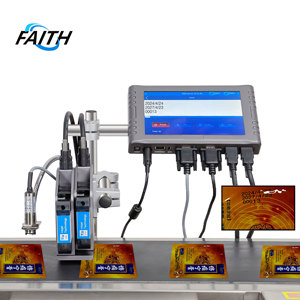 Cheap Price IPS-8710 1 to 2 Heads Online Ink Jet Coding Machine Batch Coder Inkjet Printer Expiry Date Bottle Carton Box TIJ - Product Image 1