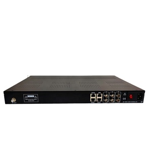 Modulador de TV de hotel de bajo costo con transmodulador Isdb-t de entradas Dvb-t