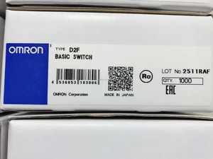 สวิตช์ D2F-L2 3A สวิตช์แบบธรรมดาของแท้ D2F 30VDC 125VAC สวิตช์แบบ Spdt 100% - Product Image 4