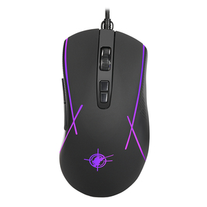 Werks großhandel RGB Light 7D Optical Wired Mouse 12 Arten mit einstellbarer DPI USB-Schnitts telle Laser Tracking für Laptops