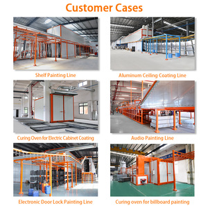 Neues <span class=keywords><strong>Design</strong></span> Cabin Line Pulvers pray Lackierraum Produktion von elektro statischer Gas beschichtung Niedriger Preis