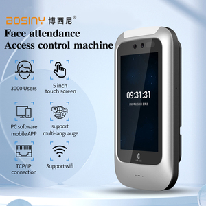WiFi <strong>TCP</strong> <strong>IP</strong> 5 Inch Touch Screen Attendance Device 13.56Mhz IC Card <strong>Readers</strong> 3000 Users Access Control Face Recognition System