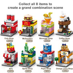 New Hot Items Firmly Spliced <strong>Put</strong> <strong>Together</strong> Colorful Color Scheme Street View Building Blocks Set - Product Image 3