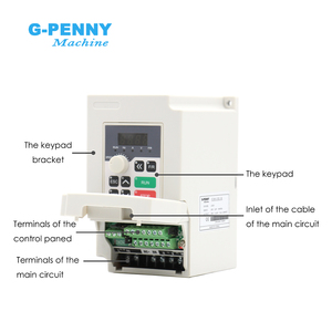 Küçük ve orta ölçekli motorları kontrol etmek için kullanılan G-PENNY makine 110v 220v 380v 1.5kw 2.2kw AC değişken frekanslı sürücüler - Product Image 5