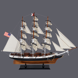 Wooden Flying Cloud Tall Model Ship 30&quot; Historical Scale Model Ship <strong>Seaside</strong> Decoration, Nautical <strong>Gift</strong>,father's Day <strong>Gift</strong>