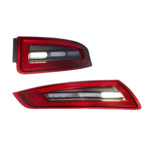 XB <strong>Red</strong> &amp; Clear Lens <strong>12V</strong>/24V <strong>LED</strong> Tail Lights New Condition Taillamp for Porsche 911 997.1 2005-2008 - Product Image 2