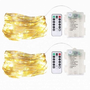 Cadena de luces solares bombilla led luces navideñas - Product Image 3