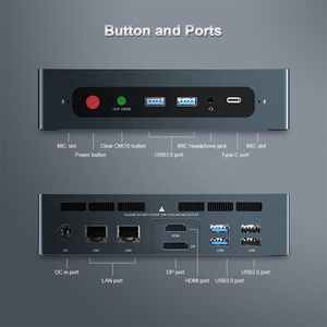 Beelink GTI 10 Intel I5-8259u 8G 256G Mini PC 64Bit Wins10 3 Displays <strong>Desktop</strong> Industrial <strong>Computer</strong> for Office Game Ubuntu <strong>Linux</strong> - Product Image 3