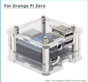 Orange Pi Zero/Orange Pi Zero Plus Acryl gehäuse Transparente Box Schutzhülle für Orange Pi Zero & Erweiterungs karte - Product Image 2