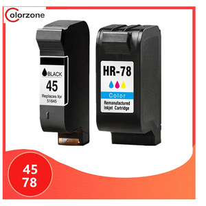 Uyumlu HP45 HP78 mürekkep kartuşları HP için hp 45 için 78 deskj 930c 950c 960c 1120c 1125c 710c 720c 820c 1280 1180c Imprimante - Product Image 2