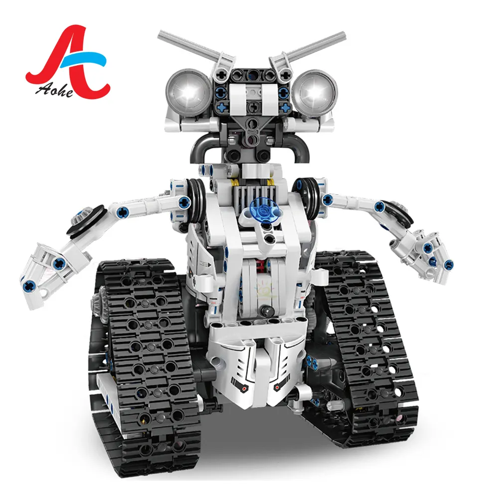 Juego de bloques de construcción modelo transbot IY para niños, juguete de construcción de robot de alta tecnología de 15046 3 In 1 AP P ononontrol