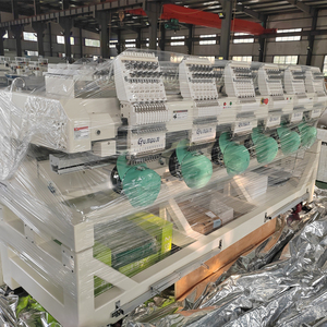 Top Quality 6 Heads Cap Embroidery Machine 12 15 Needles Dahao <strong>Computer</strong> <strong>Software</strong> Automatic Embroidery Machines Price - Product Image 1
