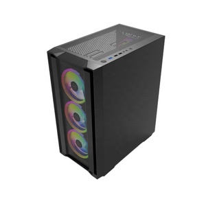 Soporte de refrigeración por agua, caja frontal para computadora, caja para juegos práctica Elegance - Product Image 4