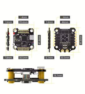 Orijinal Speedybee F405 V3 uçuş kontrolörü 50A ESC yığını modülü tip-c USB FPV uzaktan kumanda Drones Lipo Motor aksesuar - Product Image 6