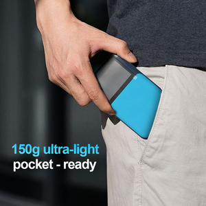 Phổ xách tay 5g mifis esim <span class=keywords><strong>hotspot</strong></span> di động Wi-Fi di động mifis Router 4500mAh pin wifi6 5g router với khe cắm thẻ Sim - Product Image 3