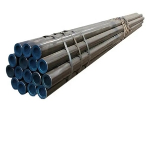 ท่อเหล็กคาร์บอนกลมไร้รอยต่อ Q235 A36ท่อเหล็กคาร์บอนเชื่อมไร้รอยต่อ - Product Image 1