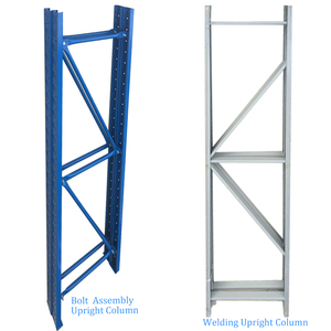 Leichte mehr schicht ige Stahl-Lager regale Gewerbliches Haushaltsschrauben-festes Stapel regals ystem für Garagen lager - Product Image 6