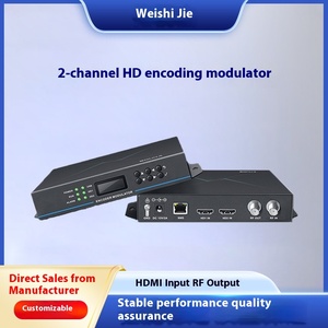 Modulador HD todo en uno de 2 vías para sistema de TV Digital HDMI DTMB Codificador de video de 1 año de garantía para 1080p DVBC/DVBT/ATSC opcional - Product Image 2
