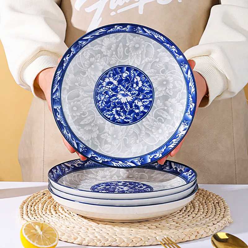 Porcelana azul y blanca 12 pulgadas 2954cm