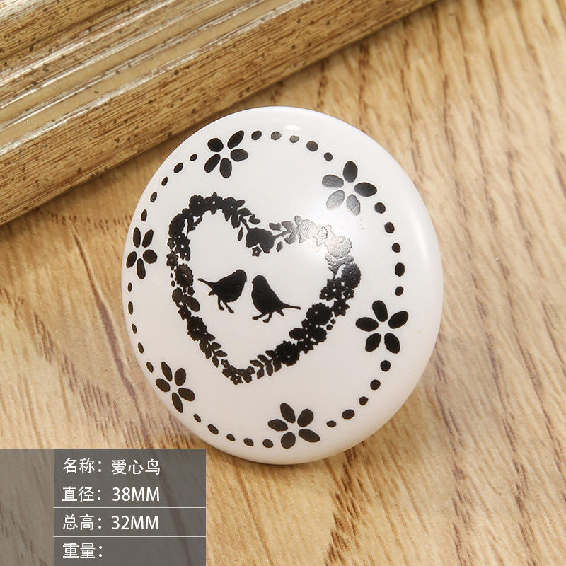 นกเลิฟเบิร์ดสีดำสีขาว