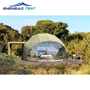 Khu nghỉ mát sang trọng khách sạn mái vòm nhà không thấm nước và Windproof với phòng tắm bốn mùa đo đạc lều cho glamping cho khách sạn - Product Image 5