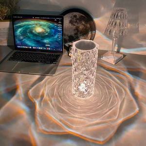 Wholesale Rechargeable RGB Crystal <strong>Lamp</strong> 16 Color Table <strong>Lamps</strong> with Dynamic Gradient Mode &amp; <strong>Rose</strong> Light Wholesale Table <strong>Lamps</strong> - Product Image 5