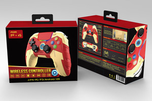 Wireless BT Gamepad Controller per PS4/PS3/PC/iOS doppio motore vibrazione doppio Joystick per una migliore esperienza di gioco - Product Image 5