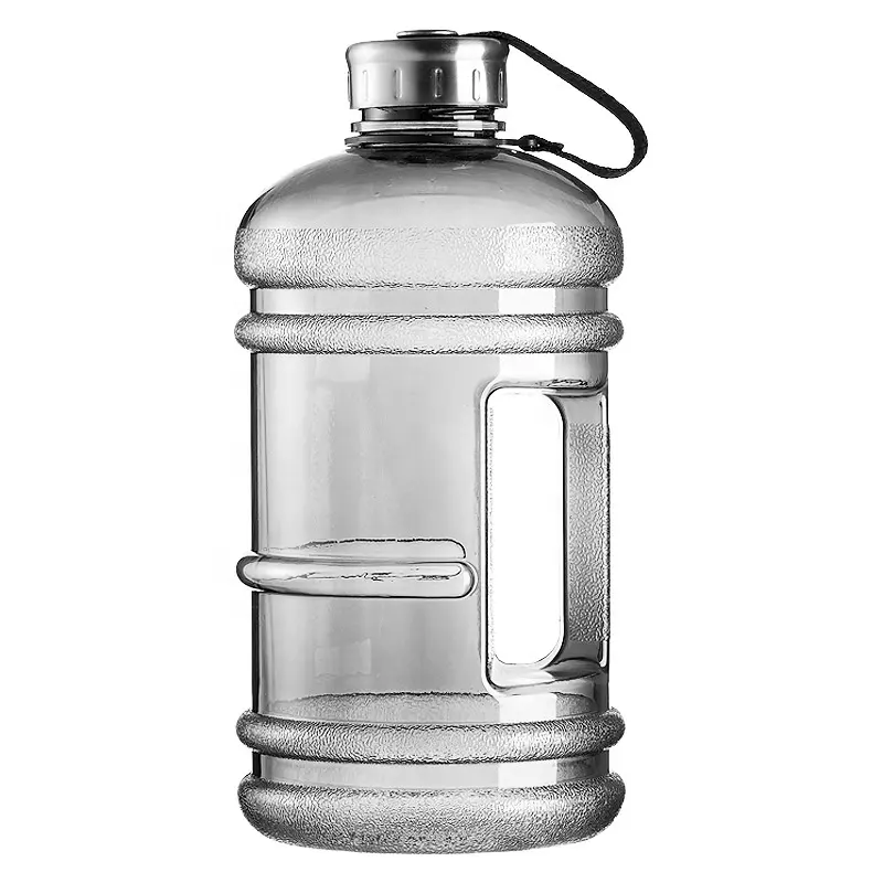 2,2 l halbe Gallone Wasser flasche mit Tick Mark Behälter mit Griff Camping flasche große Kapazität Sport wasser flasche 74oz