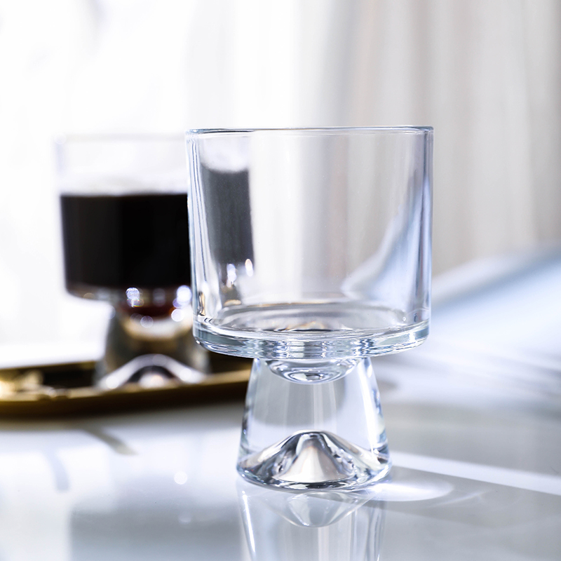 New popular high foot ice cream glass dessert juice glass bar cocktail glass