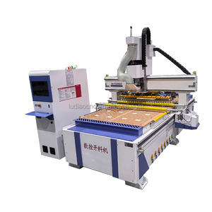 <strong>4</strong> <strong>X</strong> <strong>8</strong> ft Wood <strong>CNC</strong> Engraving Milling Cutting <strong>Machine</strong> for Panel Furniture Production 1325 Auto Tool Changer ATC <strong>CNC</strong> <strong>Router</strong> - Product Image 2