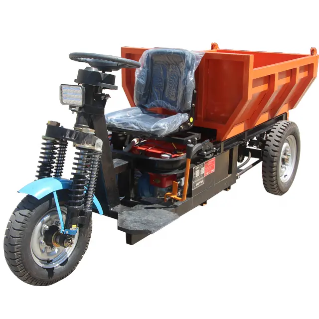 HuanSheng Mini Dumper Électrique Mini Auto Rickshaw Chargeur Souterrain